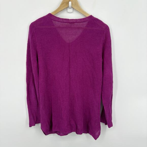 Eileen Fisher Sweater Medium P Linen Minimalist Capsule Luxury Lagenlook Tunic - Picture 6 of 6